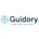 Guidory Digital Guides logo on a plain white background, featuring a teal circular target icon and dark blue text.