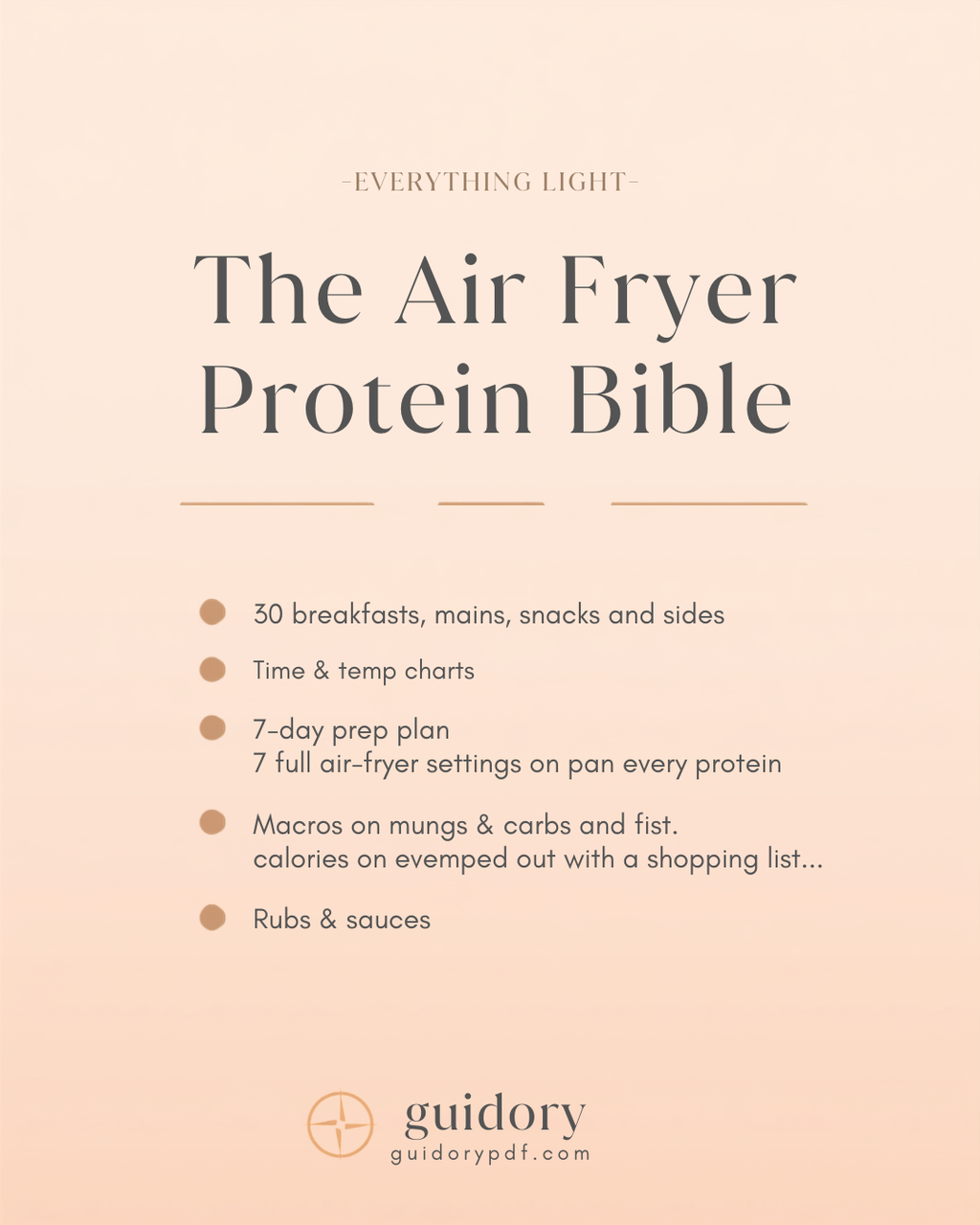 The Air Fryer Protein Bible