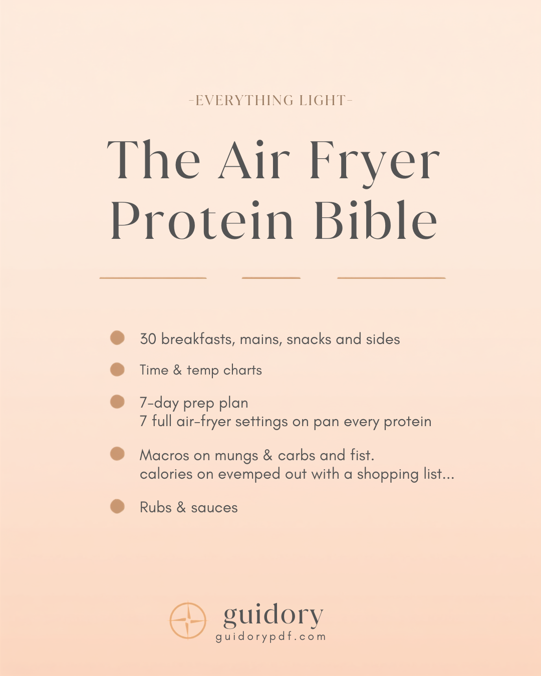 The Air Fryer Protein Bible