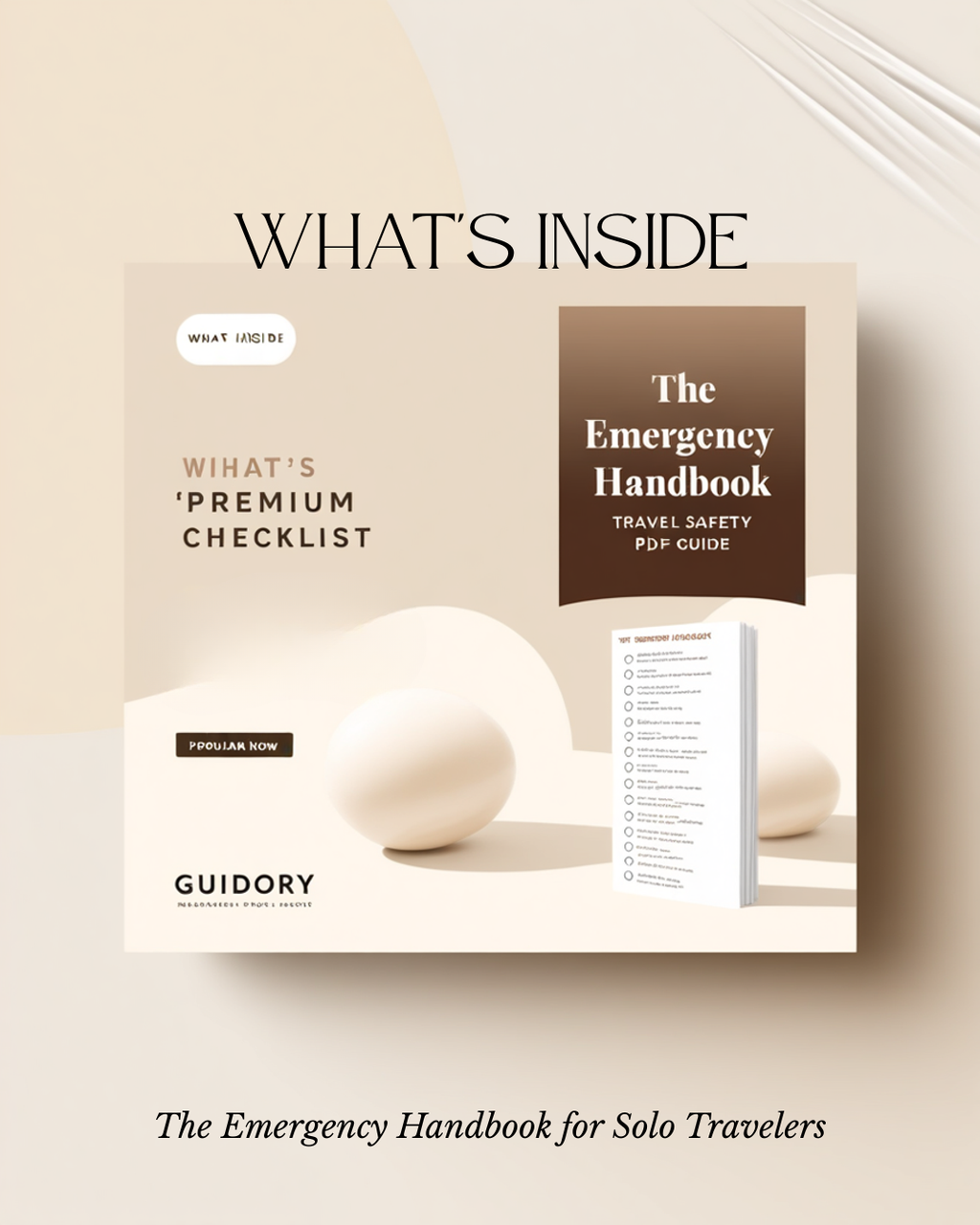 The Solo Female's Emergency Handbook — Japan Edition