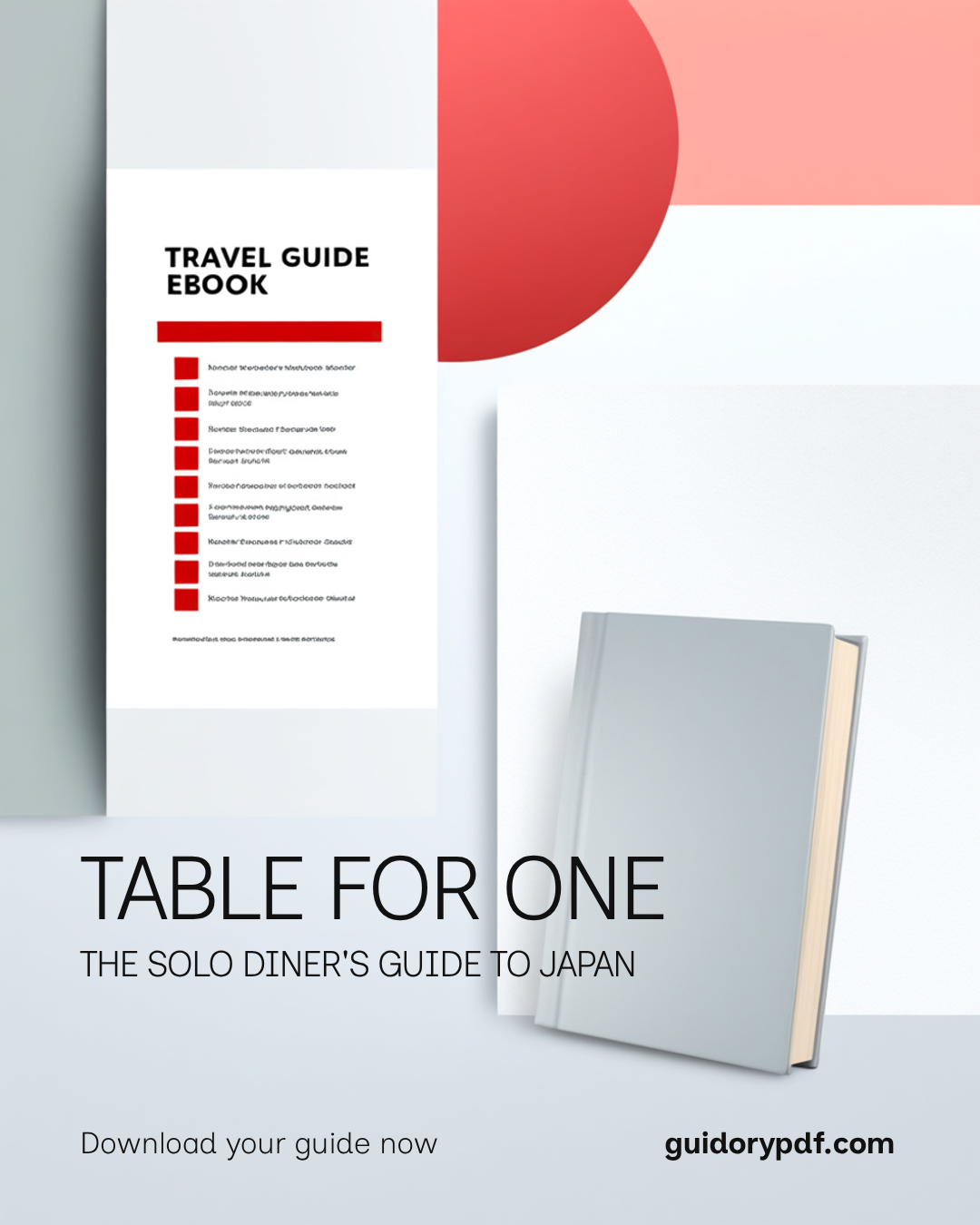 Table for One — The Solo Diner's Guide to Japan