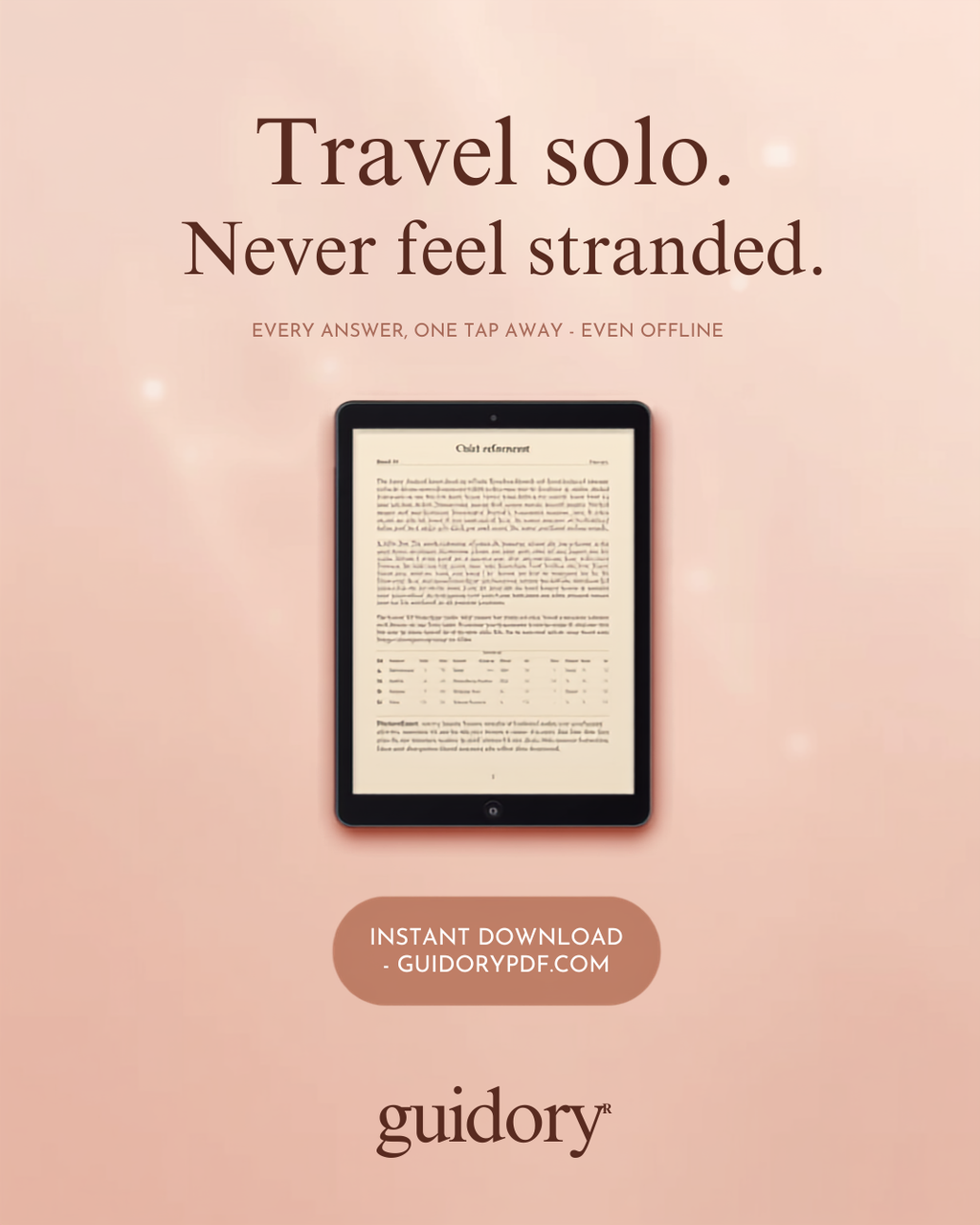 The Solo Female's Emergency Handbook — Japan Edition